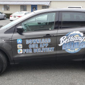 Bethany Blues Car Lettering